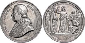 Medallions Foreign before 1900 Vatican, Pius ... 