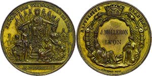 Medaillen Ausland vor 1900 Frankreich, Lyon, ... 