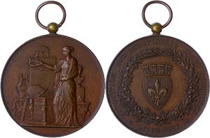Medallions Foreign after 1900 France, Lille, ... 