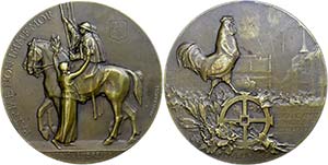 Medallions Foreign after 1900 France, ... 