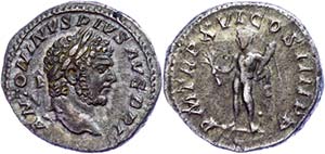 Coins Roman Imperial Period Caracalla, ... 