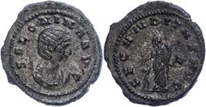 Münzen Römische Kaiserzeit Salonina, ... 