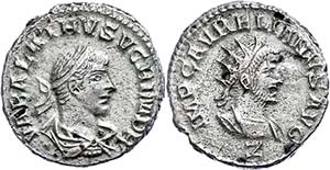 Münzen Römische Kaiserzeit Aurelianus und ... 