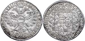 Hanau-Münzenberg County Thaler, 1623, with ... 