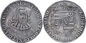 Oldenburg County 2 Mark (48 Grote), 1659, ... 