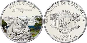 Elfenbeinküste 1.000 Francs, 2011, ... 