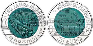 Österreich ab 1945 25 Euro 2004, ... 
