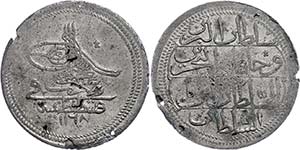 Münzen des Osmanischen Reiches Kurus ... 