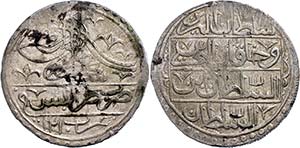 Münzen des Osmanischen Reiches 2 1/2 ... 