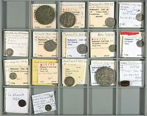 Coins of the Osman Empire MAHMUD I., lot ... 