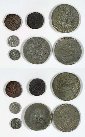 Coins of the Osman Empire MUSTAFA III., lot ... 