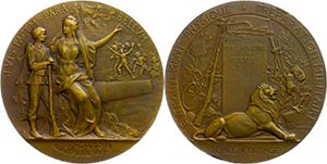 Medaillen Ausland nach 1900 Frankreich, ... 