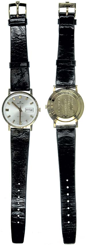Gold und Silberschmuck Herren Armbanduhr, ... 