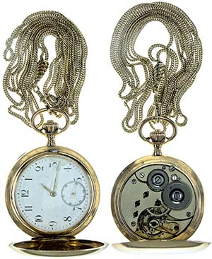Gold and Silver Jewellery Pocket-watch, ... 