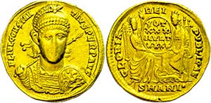 Münzen Römische Kaiserzeit Constantius ... 