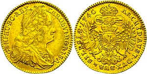 Coins of the Roman-German Empire Ducat, ... 