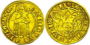 Jülich-Berg Duchy Gold guilders (3, 42 g), ... 