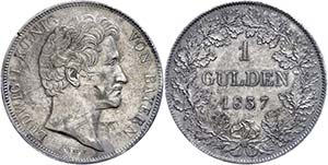 Bayern Gulden, 1837, Ludwig I., AKS 78, J. ... 