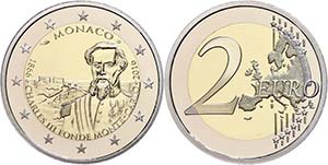 Monaco 2 Euro, 2016, 150. Anniversary the ... 