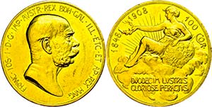 Österreich 1806 - 1918 100 Kronen, Gold, ... 