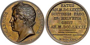 Medallions Foreign before 1900 Bronze medal ... 