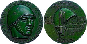 Medallions Germany after 1900 Berlin Munich ... 