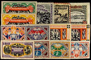 Collections of Paper Money BIELEFELD, lot ... 