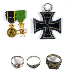 Miniatures of Medals and Decorations up to ... 