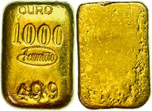 Portugal 49, 90 g gold bullions of the ... 