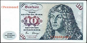 Geldscheine Deutsche Bundesbank 10 Deutsche ... 