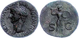 Coins Roman Imperial Period Claudius, ... 