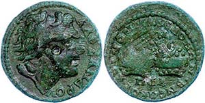 Münzen der Römischen Provinzen Koinon der ... 
