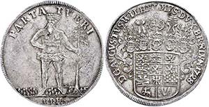 Brunswick-Wolfenbüttel Duchy Thaler, 1728, ... 