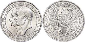 Preußen 3 Mark, 1911, 100 Jahrfeier der ... 