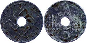 Coins German Areas Issues the Reich's ... 