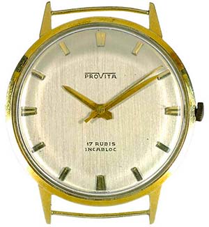 Gold Wristwatches for Men Provita men's ... 
