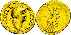 Coins Roman Imperial Period Nero, 54-68, ... 