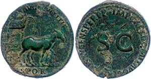 Münzen Römische Kaiserzeit Julia Titi, ... 