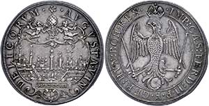 Augsburg Imperial City Thaler, 1627, with ... 