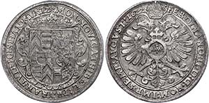 Hanau-Münzenberg County Thaler, 1622, with ... 