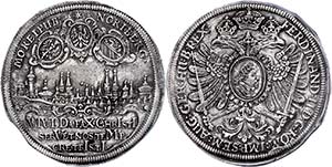 Nürnberg City Thaler, 1631, with title ... 