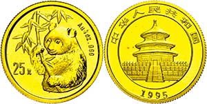 Peoples Republic of China 25 Yuan, Gold, ... 