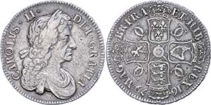Grossbritannien Crown, 1679, Charles II., ... 