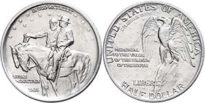 Coins USA 1 / 2 Dollar, 1925, stone ... 