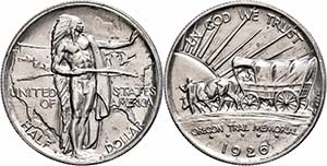 Coins USA 1 / 2 Dollar, 1926, S, Oregon ... 