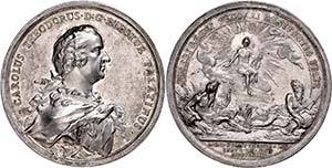 Medallions Germany before 1900 Palatinate ... 