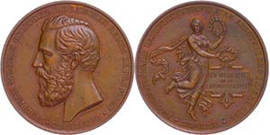 Medallions Germany before 1900 Bronze medal ... 