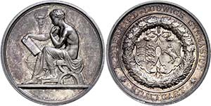 Medallions Germany before 1900 Wuerttemberg, ... 