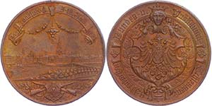 Medaillen Deutschland vor 1900 Frankfurt am ... 