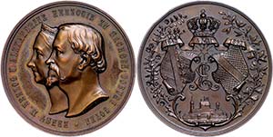 Medallions Germany before 1900 ... 